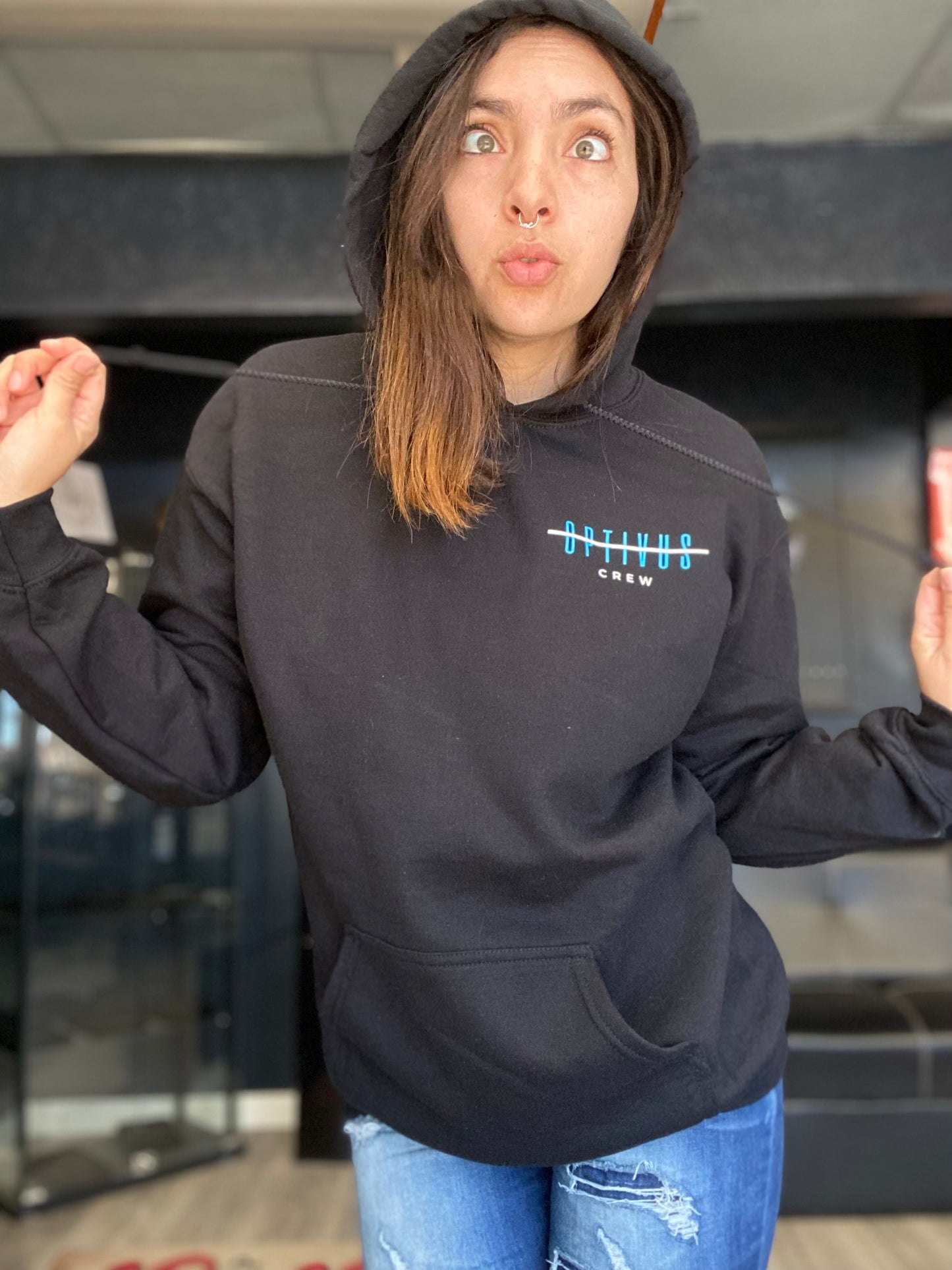 Optivus Crew Hoodie